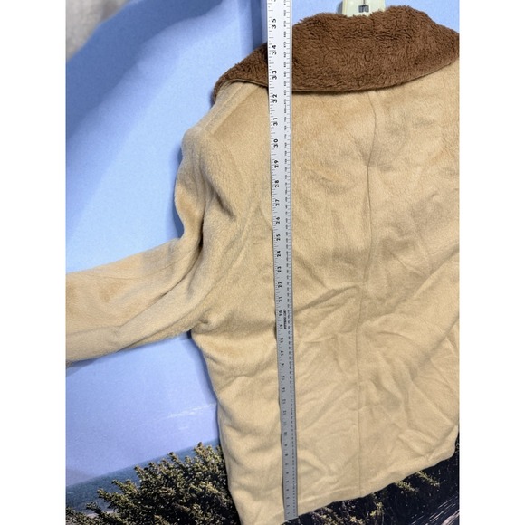 Vtg 1960s Sir Pendleton Wool Coat Men's 42 - No Woolmark - w/ Factory Tags Camel - Picture 7 of 9